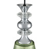 Подвесной светильник LUMION MANOLA 8047/1А SUSPENTIONI LN24 E27 1*60W 220V хром/зеленый металл/стекло 8047/1A